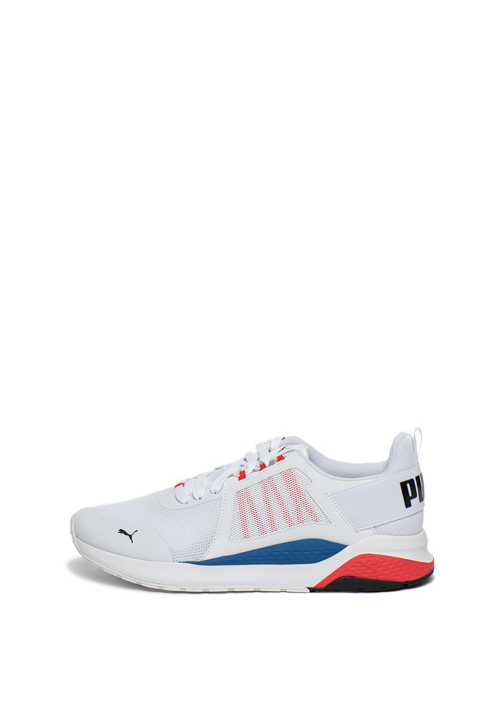 Puma, Pantofi sport de piele ecologica si material textil Anzarun