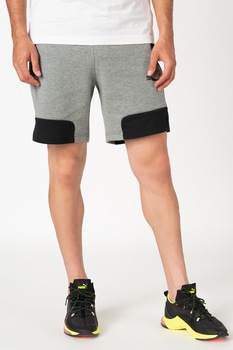 Puma, Bermude din jerseu dryCELL Evostripe, Gri inchis Puma, Bermude din jerseu dryCELL Evostripe, Gri inchis