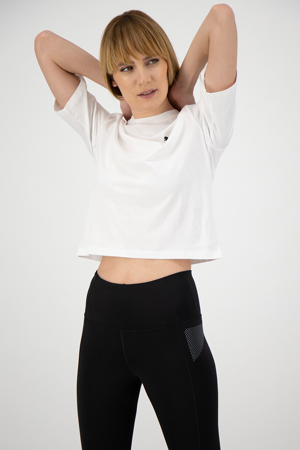 Puma, Tricou cu imprimeu logo TFS, Alb, L