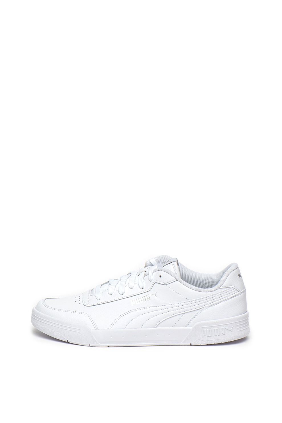 Puma, Pantofi sport unisex de piele cu garnituri de piele ecologica Caracal