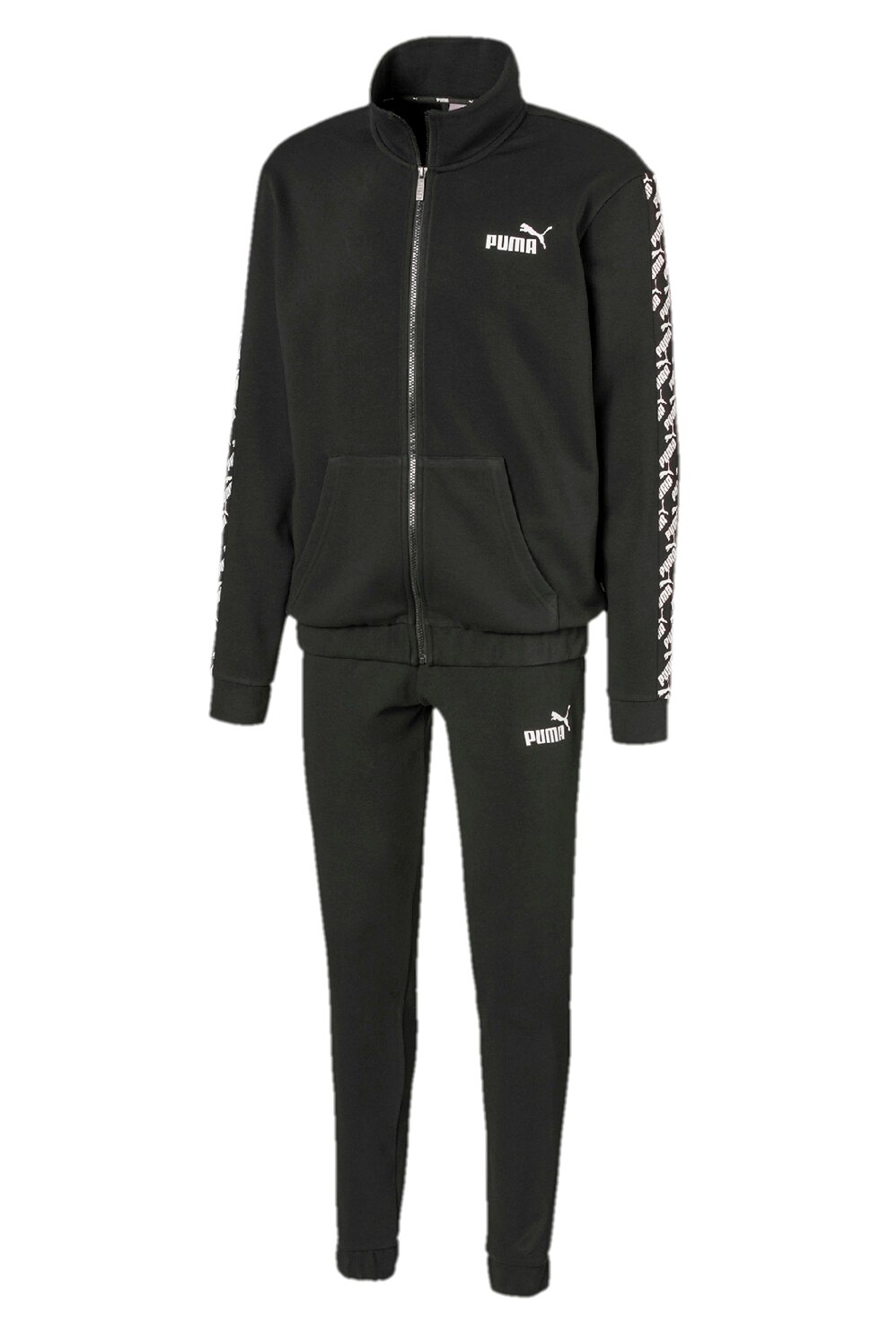 Puma, Trening cu benzi laterale contrastante, pentru antrenament Amplified, Negru