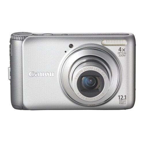 Aparat foto digital Canon PowerShot A3100 IS Argintiu - eMAG.ro