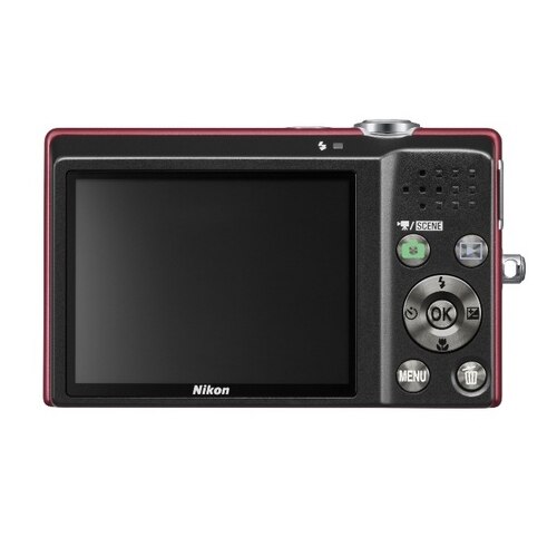 Aparat foto digital Nikon Coolpix S570 Red - eMAG.ro