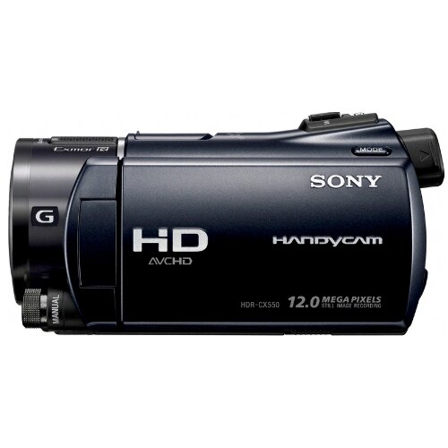 Camera video Sony HDR-CX550, negru + geanta ACC-FV70 + Soft Vegas