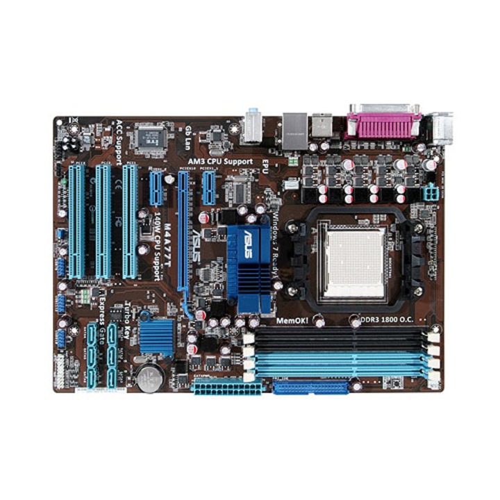 Placa de Baza Asus M4A77T, Socket AM3