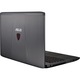 Laptop Gaming ASUS ROG GL552VX-CN059D cu procesor Intel® Core™ i7-6700HQ 2.60GHz, Skylake™, 15.6", Full HD, 8GB, 1TB, DVD-RW, nVIDIA GeForce GTX 950M 4GB, Free DOS, Metallic Grey