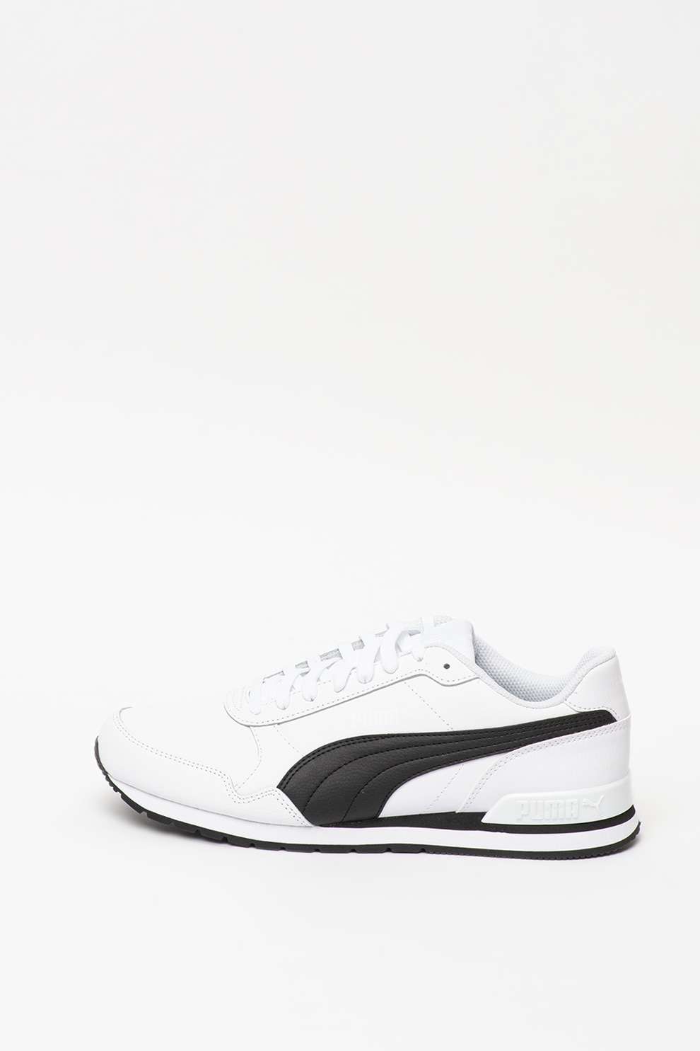 Puma, Pantofi sport de piele, cu detaliu logo ST Runner v2
