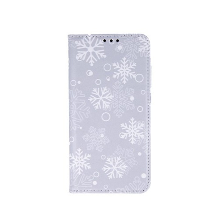 Smart Trendy - Samsung A405 Galaxy A40 (2019) oldalra nyíló mágneses könyv tok szilikon belsővel (Tél 1)