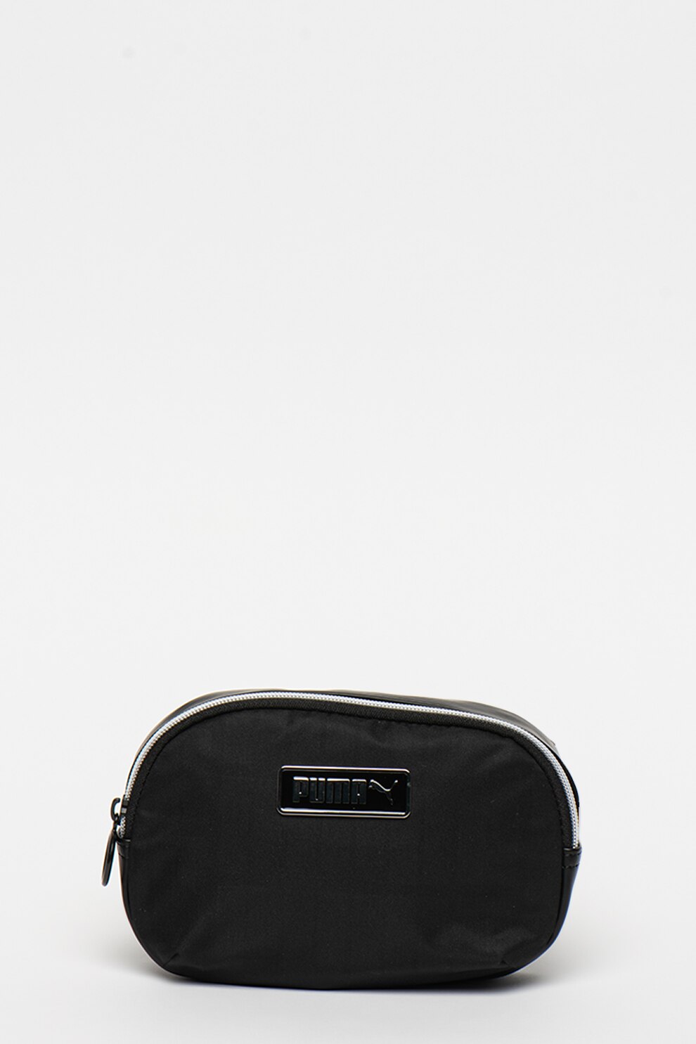 Puma, Geanta crossbody cu aplicatie logo metalica Prime Classics, Negru