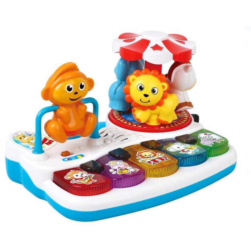 Pian carusel cu sunete si lumini, SG , 20x15x18 cm