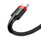 Кабел Type-C Baseus Cafule Series, QC 3.0, 2A, 3 м, Черен