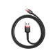 Кабел Type-C Baseus Cafule Series, QC 3.0, 2A, 3 м, Черен