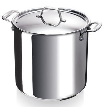 Oala cu capac BEKA, 28cm, 17.2l, Otel inoxidabil, Argintiu Oala cu capac BEKA, 28cm, 17.2l, Otel inoxidabil, Argintiu