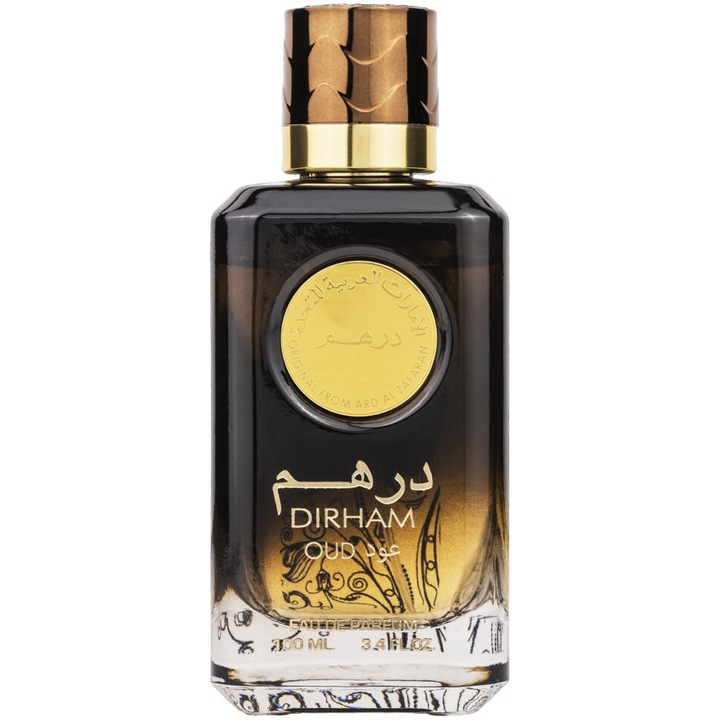 Apa de Parfum Ard Al Zaafaran, Dirham Oud, Unisex, 100 ml