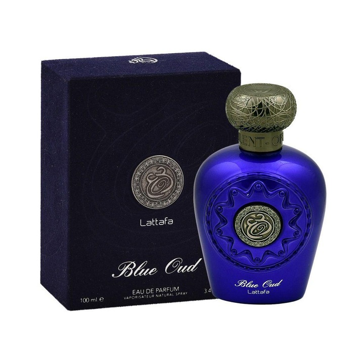 Apa de Parfum Lattafa, Blue Oud, Unisex, 100 ml