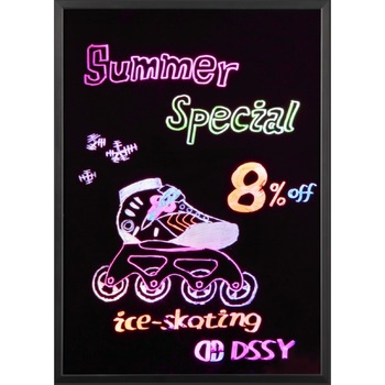 Tabela reinscriptibila Led Fluorescent 60 x 80 cm Tabela reinscriptibila Led Fluorescent 60 x 80 cm