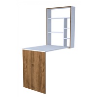 Masa extensibila Magic Box Modella, 62X82X16 cm, Alb/Nuc