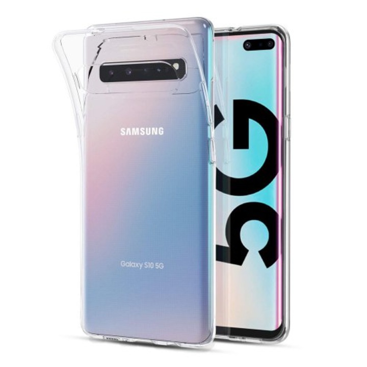 Smart Samsung Galaxy S10 5G Tok, TPU, Átlátszó
