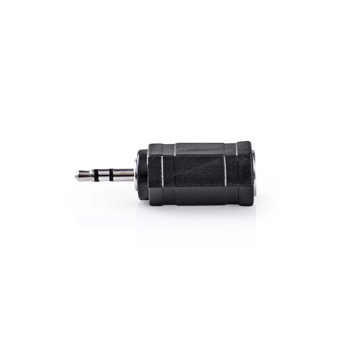 Стерео аудио адаптер Nedis, Jack 2.5 mm Male - Jack 3.5 mm Female, черен