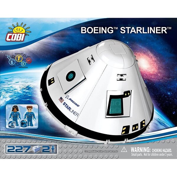 Set de constructie Cobi, Boeing, Nava spatiala Starliner (227pcs)