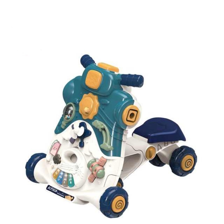 Bebeking Alpinia Járássegítő kocsi, 2 az 1-ben, Zöld