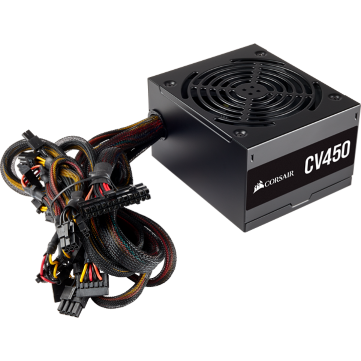 Sursa Corsair CV Series™ CV450, 80 Plus® Bronze, 450 W, Negru