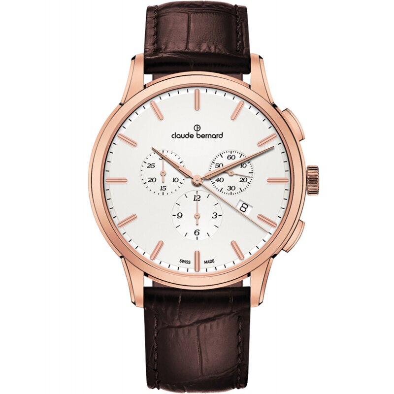 Ceas barbatesc Claude Bernard 10237 37R AIR1 Quartz Rose gold