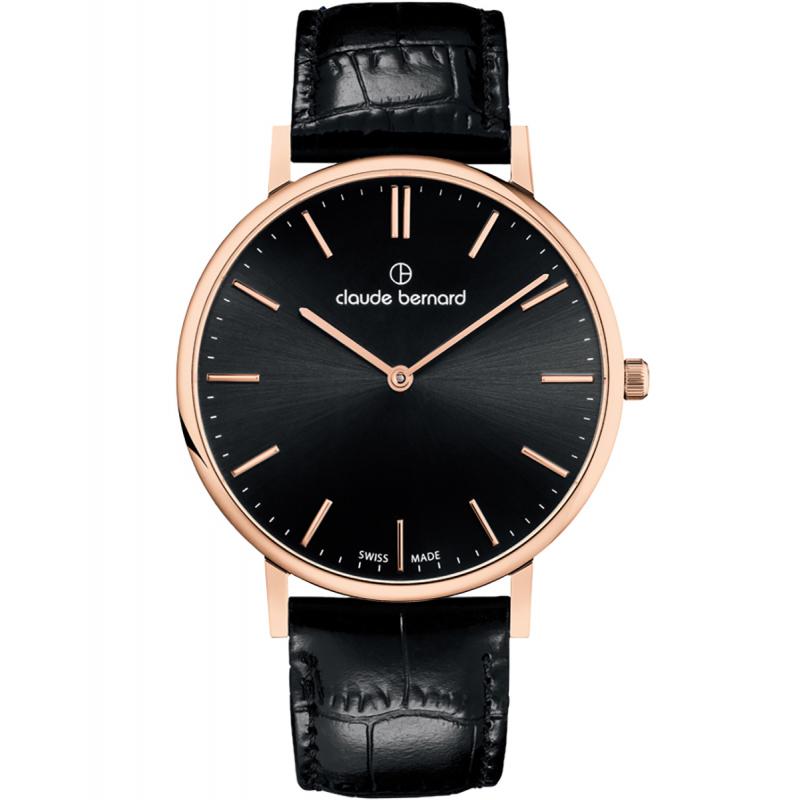 Ceas barbatesc Claude Bernard 20219 37RC NIR Quartz Rose gold