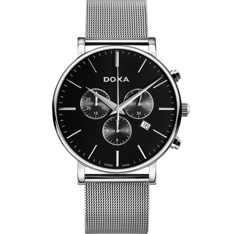Ceas barbatesc Doxa 172.10.101.10 Quartz Argintiu
