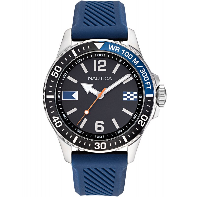 Ceas barbatesc Nautica NAPFRB920 Quartz Argintiu