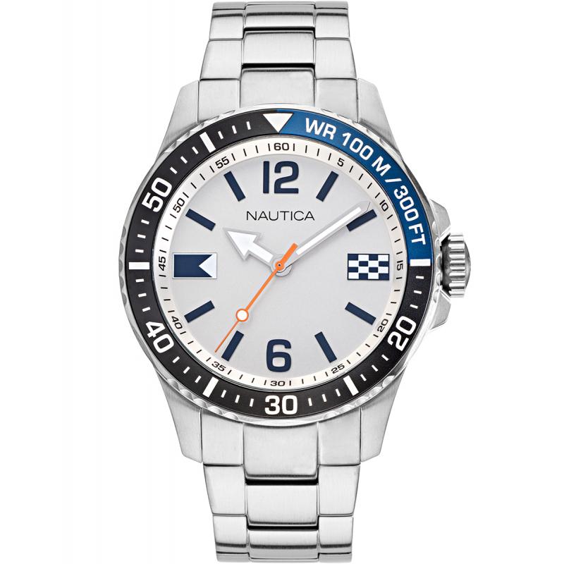Ceas barbatesc Nautica NAPFRB921 Quartz Argintiu