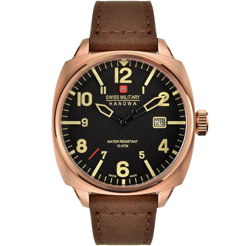 Ceas barbatesc Swiss Military 06-4247.09.007 Quartz Rose gold