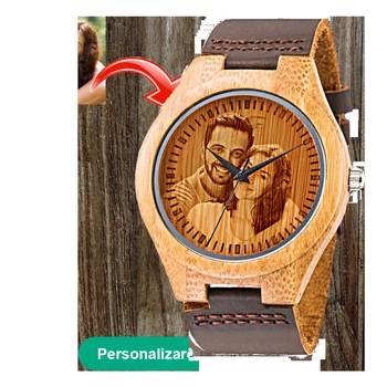 Ceas de lemn personalizat - CAMERON Ceas de lemn personalizat - CAMERON