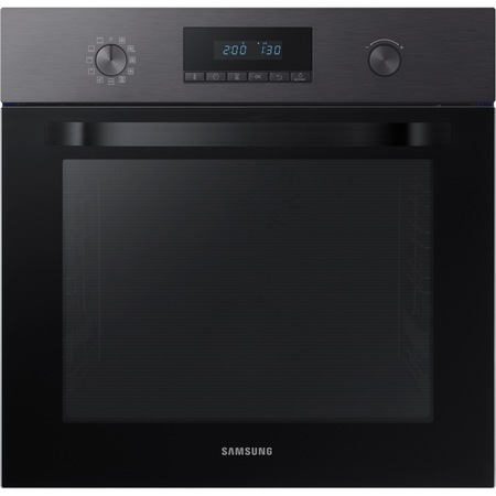 Cuptor incorporabil Samsung NV68R2340RM/OL, Electric, Autocuratare catalitica, 68 L, Dual Fan, Clasa A, Grill, Negru