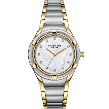 Ceas dama Kenneth Cole KC50981001 Quartz Argintiu, Auriu Ceas dama Kenneth Cole KC50981001 Quartz Argintiu, Auriu