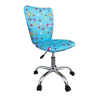 Scaun de birou pentru copii BLUE BUBBLES, Stofa multicolora