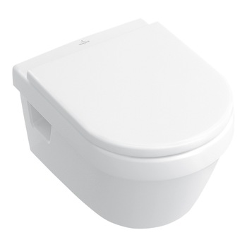 Set vas WC suspendat COMPACT Architectura, Direct Flush, cu capac Soft Close, Quick release, alb Set vas WC suspendat COMPACT Architectura, Direct Flush, cu capac Soft Close, Quick release, alb