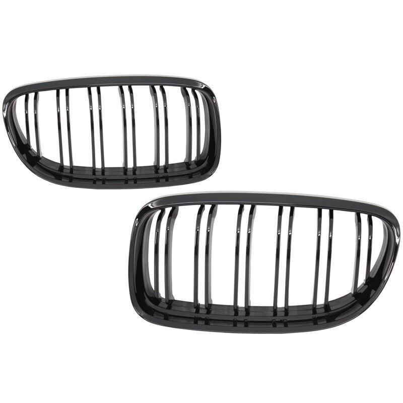 Grile Centrale BMW Seria 3 E90 E91 LCI (2008-2011) M-Design Negru Lucios