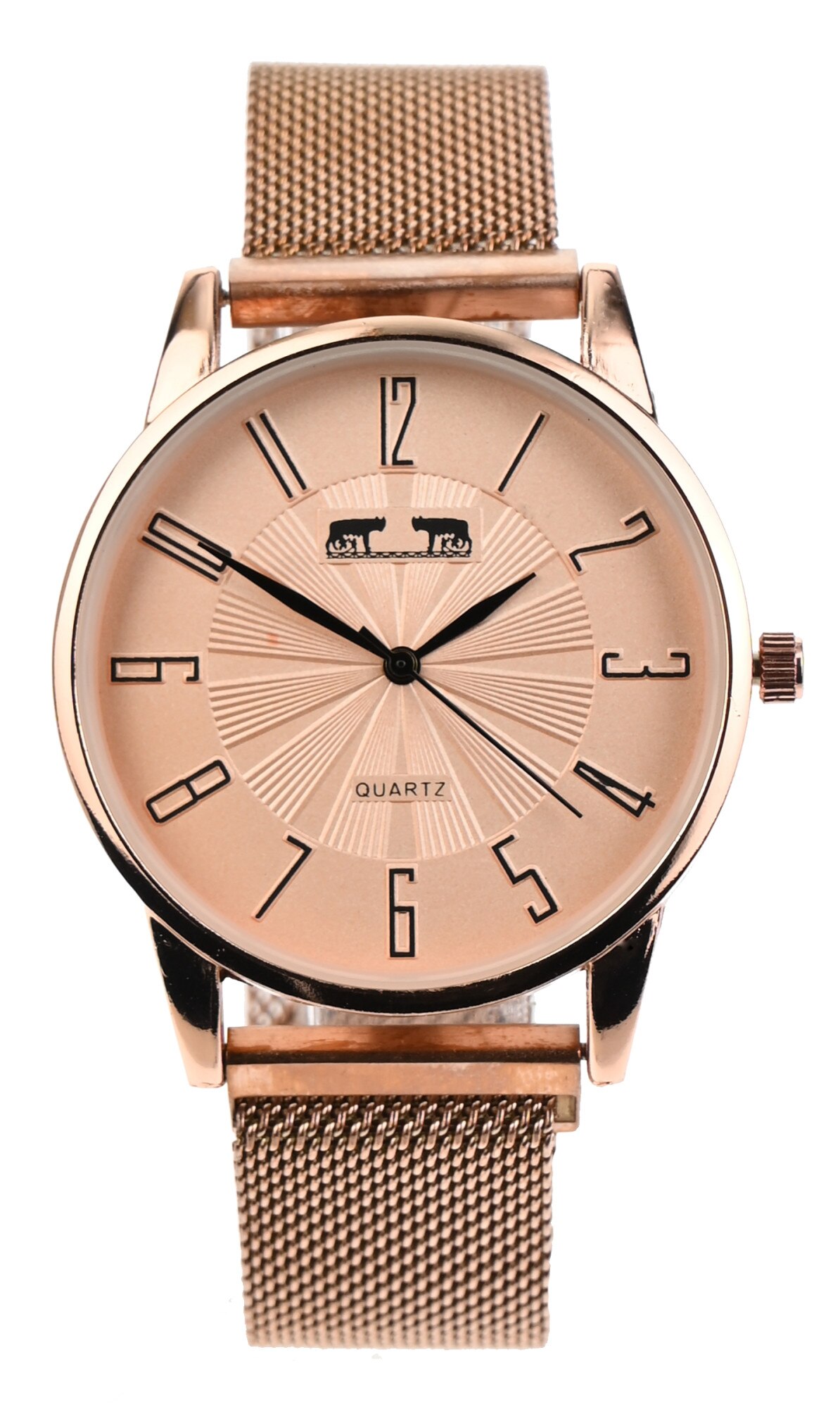 Ceas dama Matteo Ferari casual-elegant, PINK GOLD - MF172GC