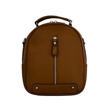 Rucsac de dama din piele naturala Eva Bags,Suzi cuoio Rucsac de dama din piele naturala Eva Bags,Suzi cuoio