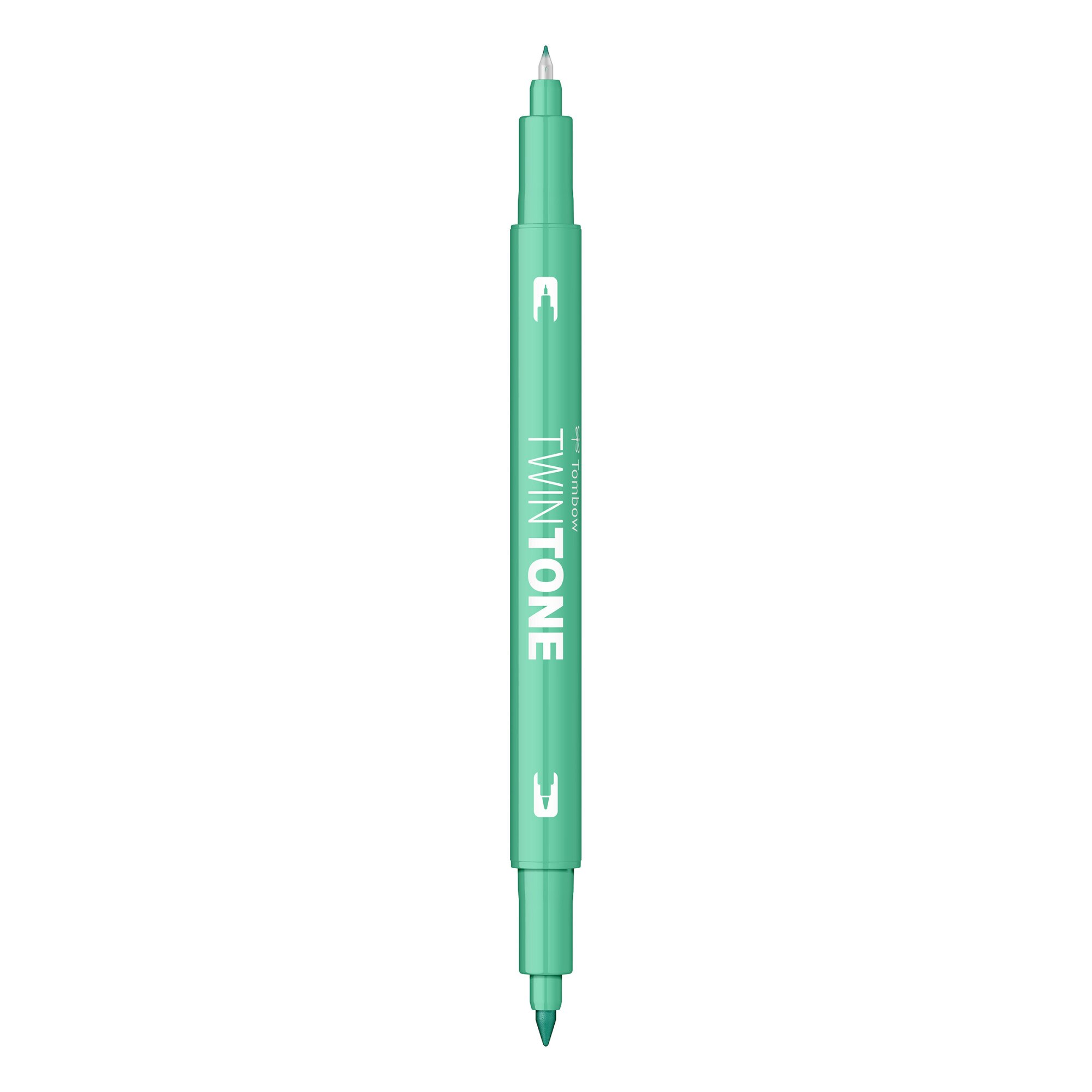 Marker Dual TwinTone Tombow 86 Mint Green, verde mint