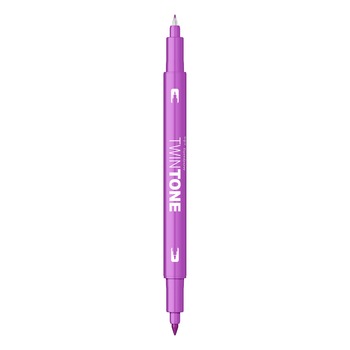 Marker Dual TwinTone Tombow 81 Raspberry, mov raspberry Marker Dual TwinTone Tombow 81 Raspberry, mov raspberry