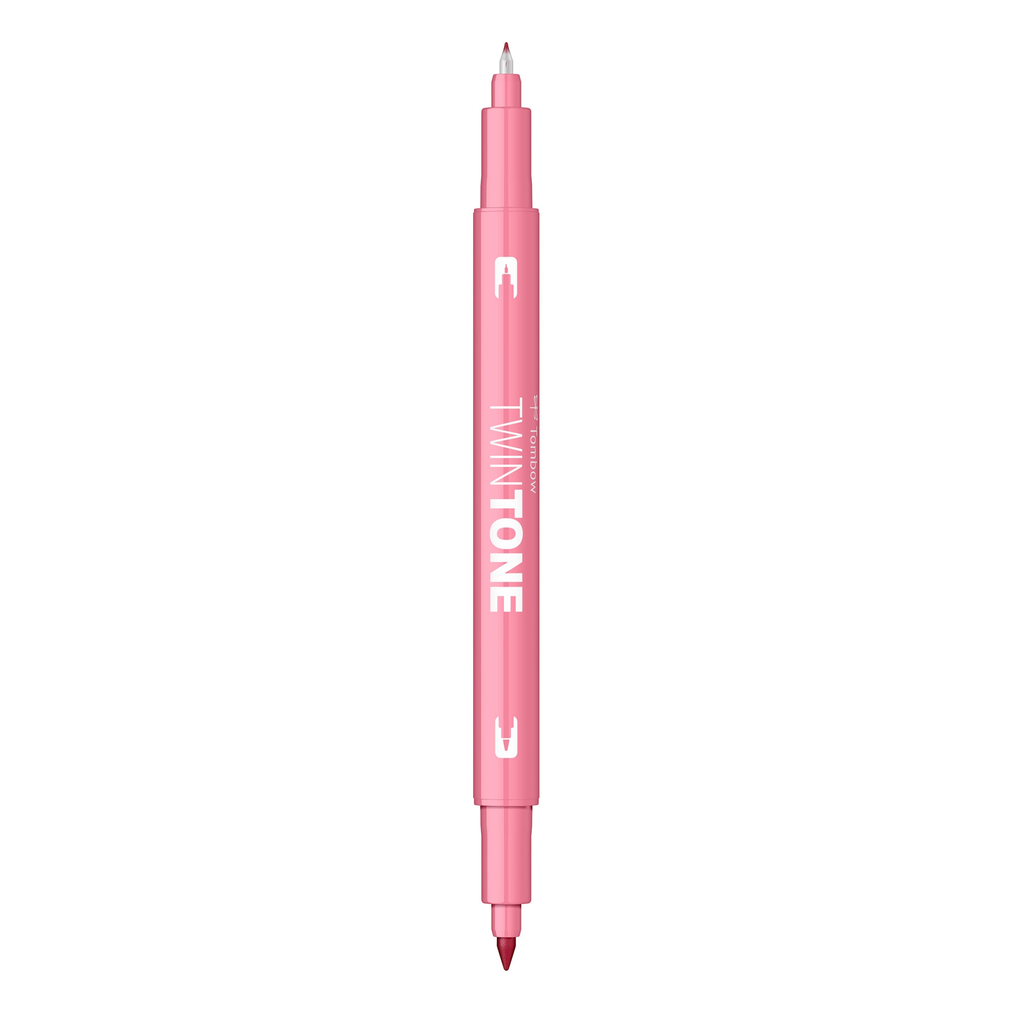 Marker Dual TwinTone Tombow 58 Pale Rose, roz pal