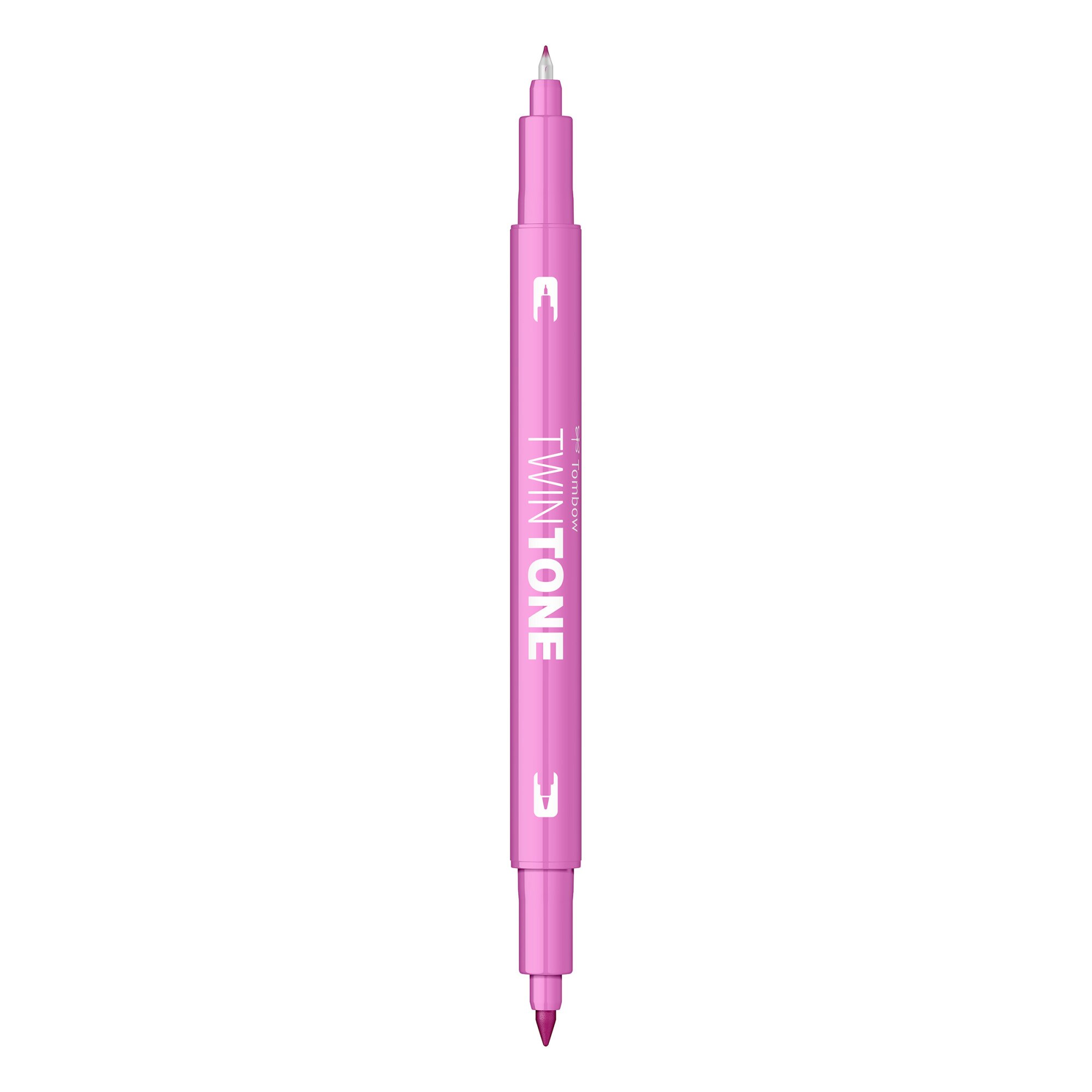 Marker Dual TwinTone Tombow 79 Candy Pink, roz candy