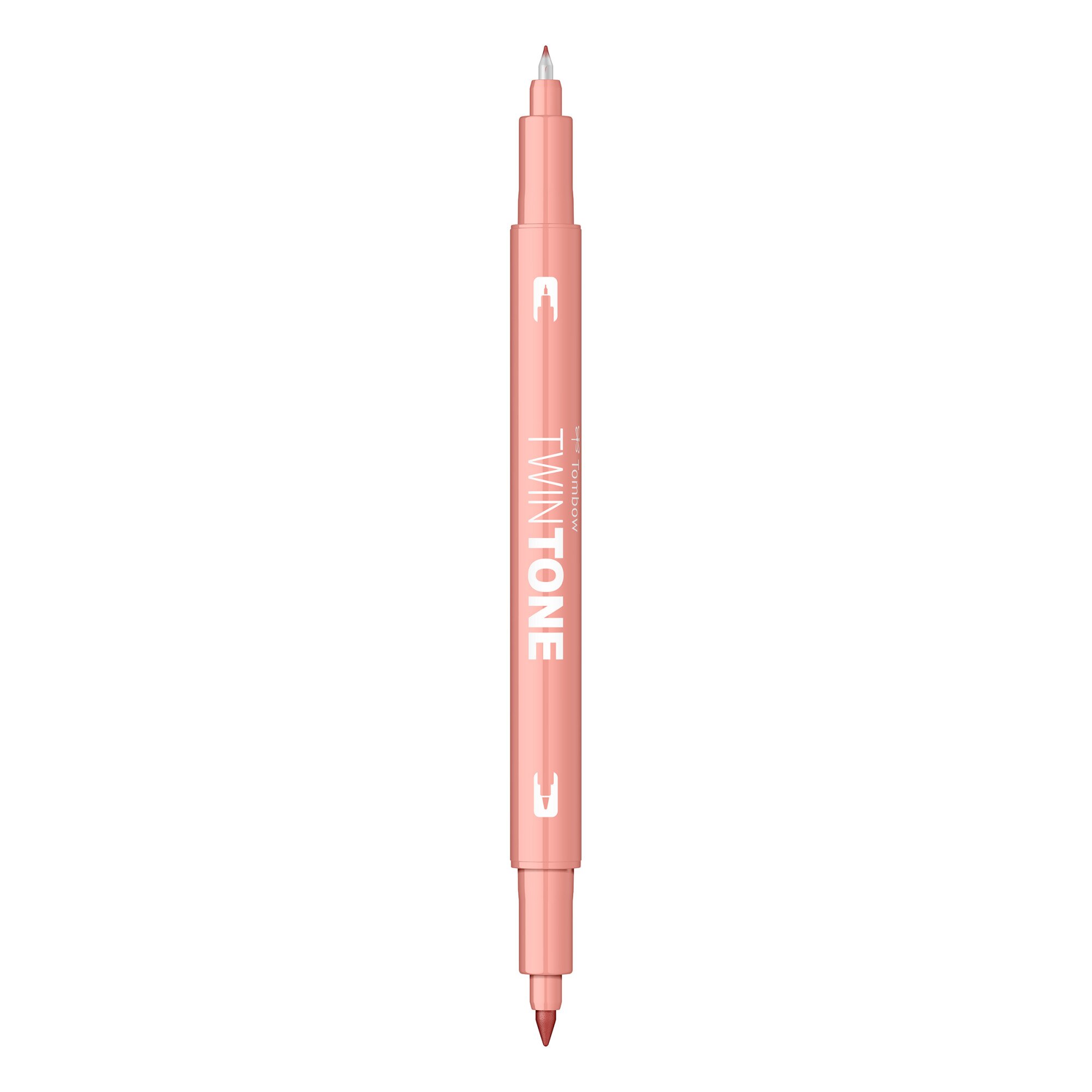 Marker Dual TwinTone Tombow 78 Coral Pink, roz coral