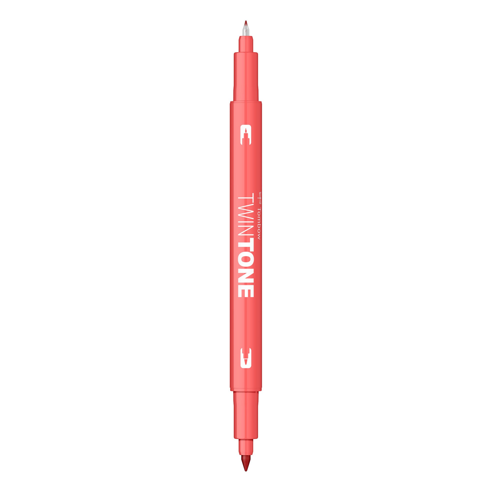 Marker Dual TwinTone Tombow 77 Cherry Pink, roz cherry