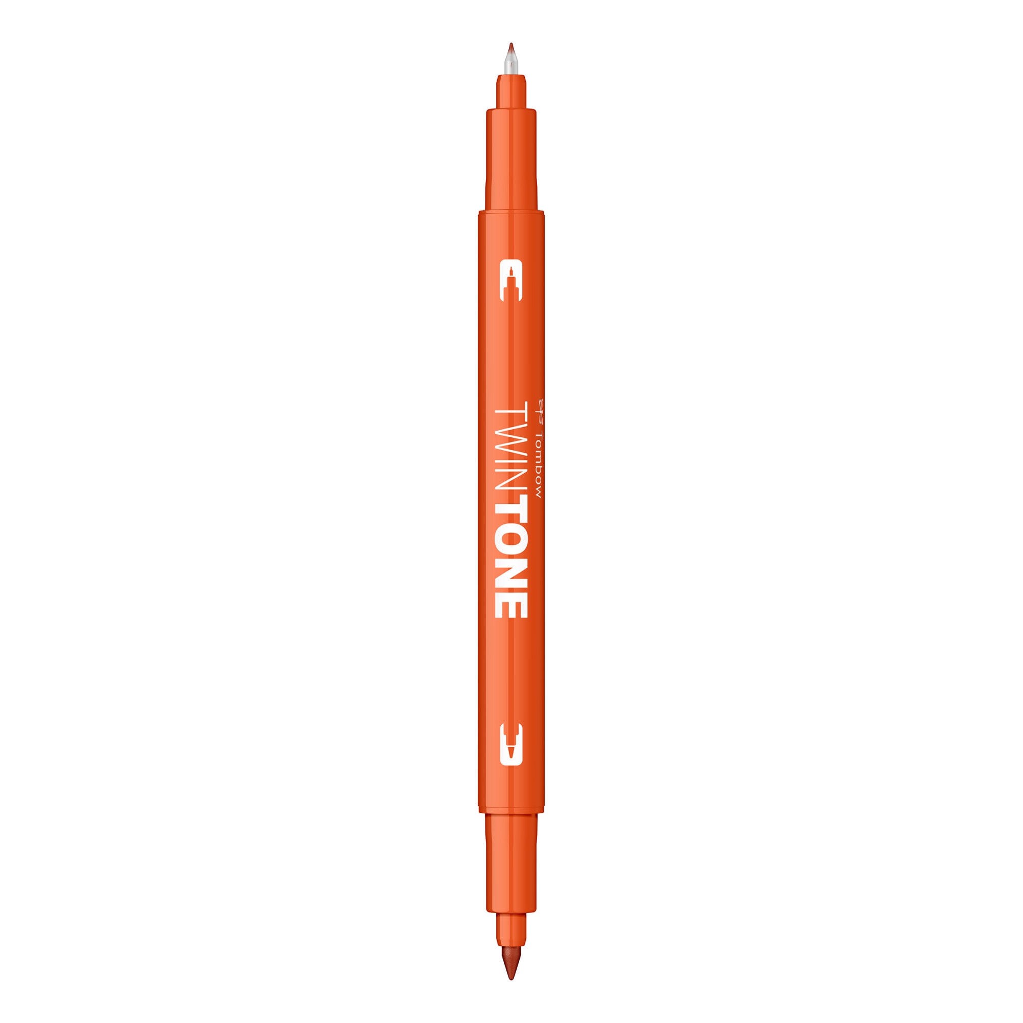 Marker Dual TwinTone Tombow 76 Carrot Orange, portocaliu carrot