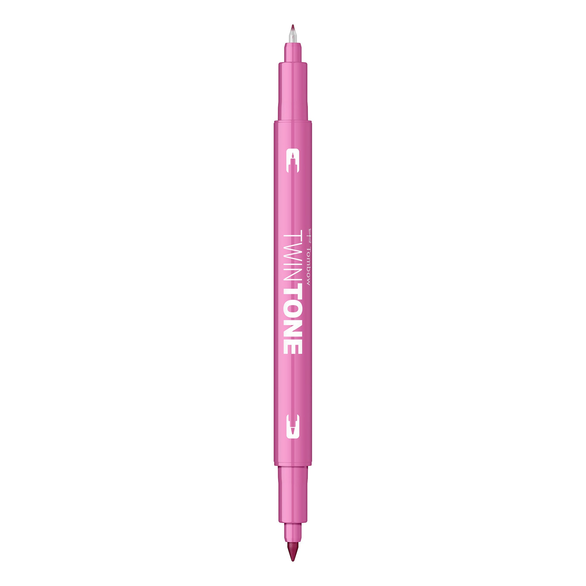 Marker Dual TwinTone Tombow 60 Princess Pink, roz princess