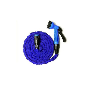 Furtun De Gradina Extensibil 20-60m Cu Pistol Pentru Stropit, Albastru Furtun De Gradina Extensibil 20-60m Cu Pistol Pentru Stropit, Albastru