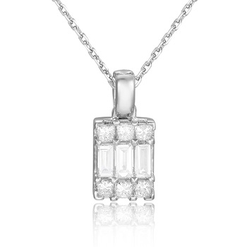 Pandantiv Blanco's Aur 18k Diamante PP-30997-W Pandantiv Blanco's Aur 18k Diamante PP-30997-W